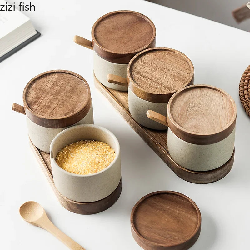 European Kitchen Spice Storage Bottle