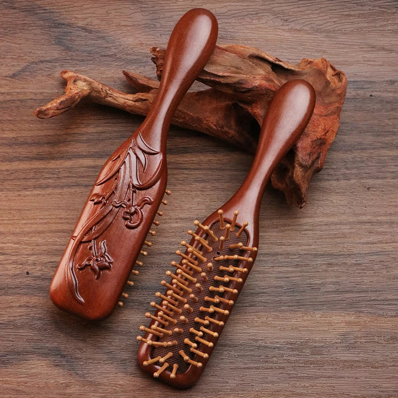 Golden Silk Sandalwood Comb